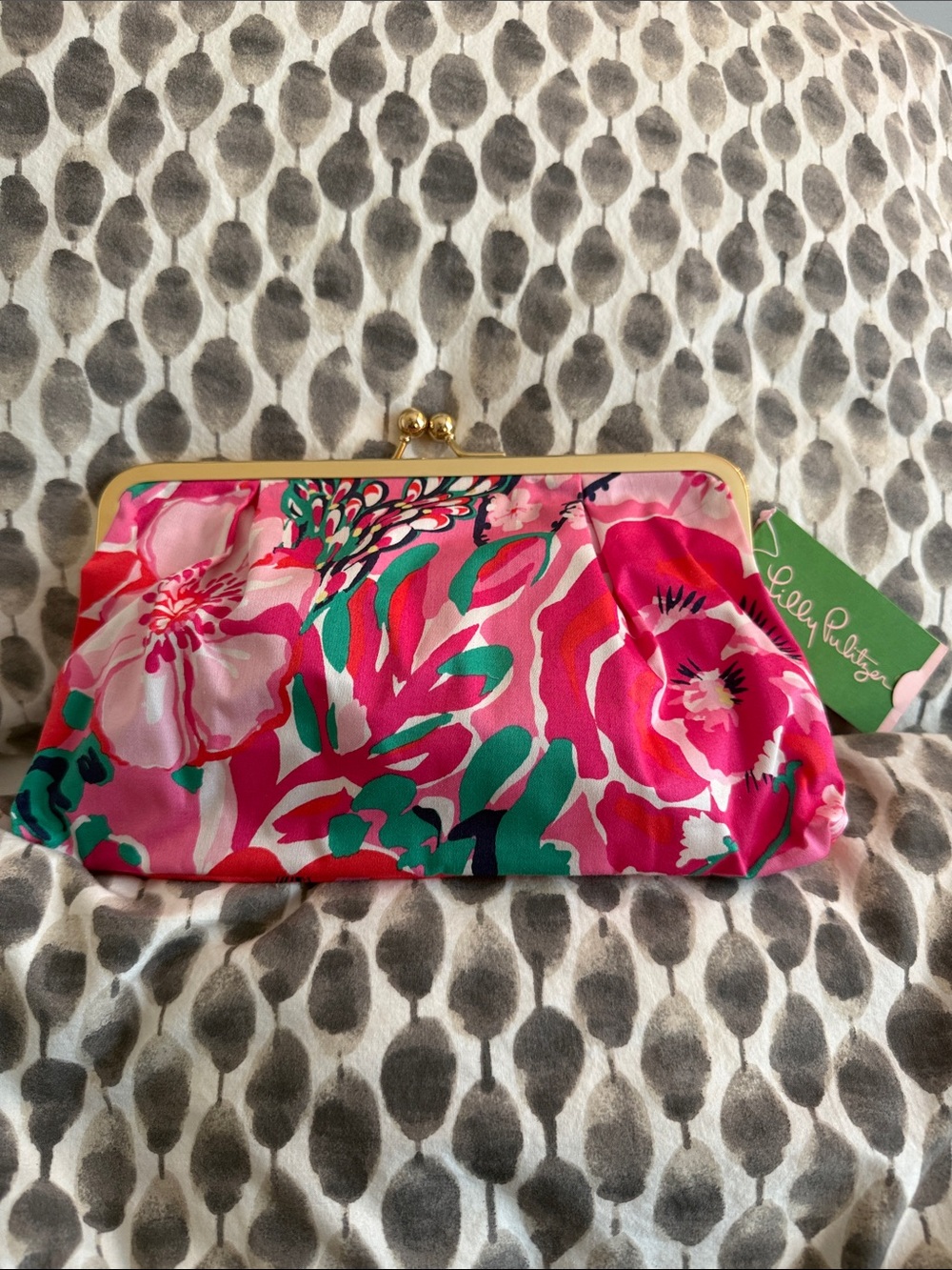 Lilly Pulitzer Clutch Bag “A Thing Called Love” NWT
